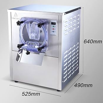 Amazon.co.jp: MNSSRN 市販のハードアイスクリームマシン、自動